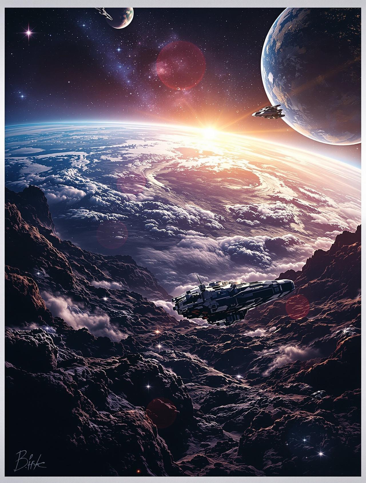6v电影独家出品《星际归途》高清海报